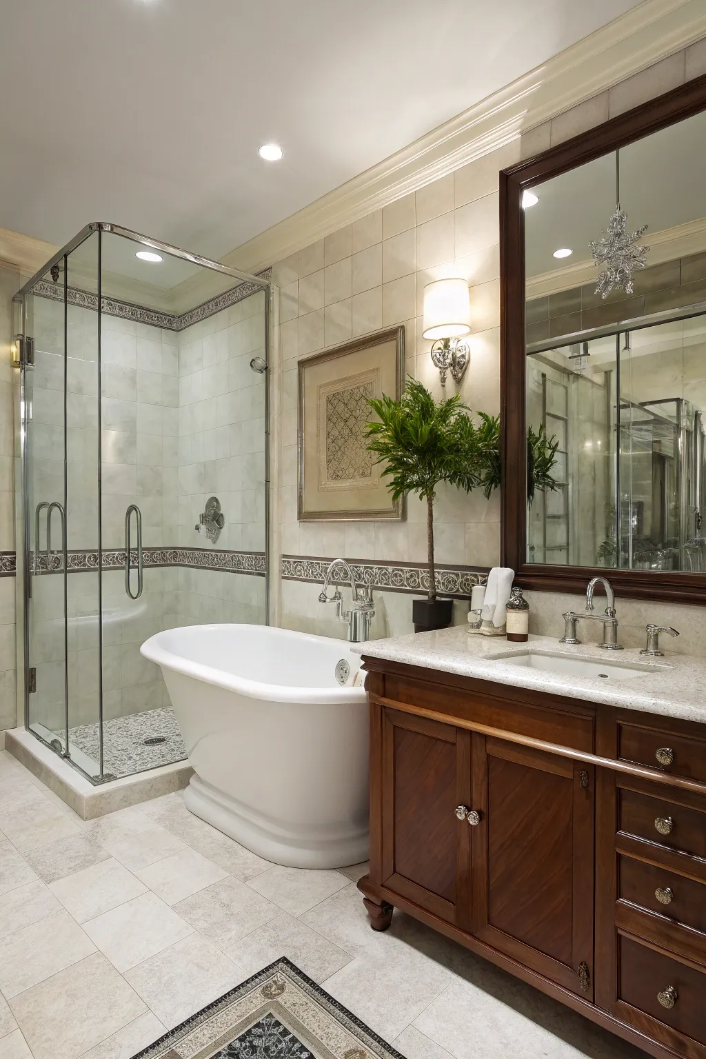 Transform your bathroom into a modern oasis with sleek glass shower enclosures.