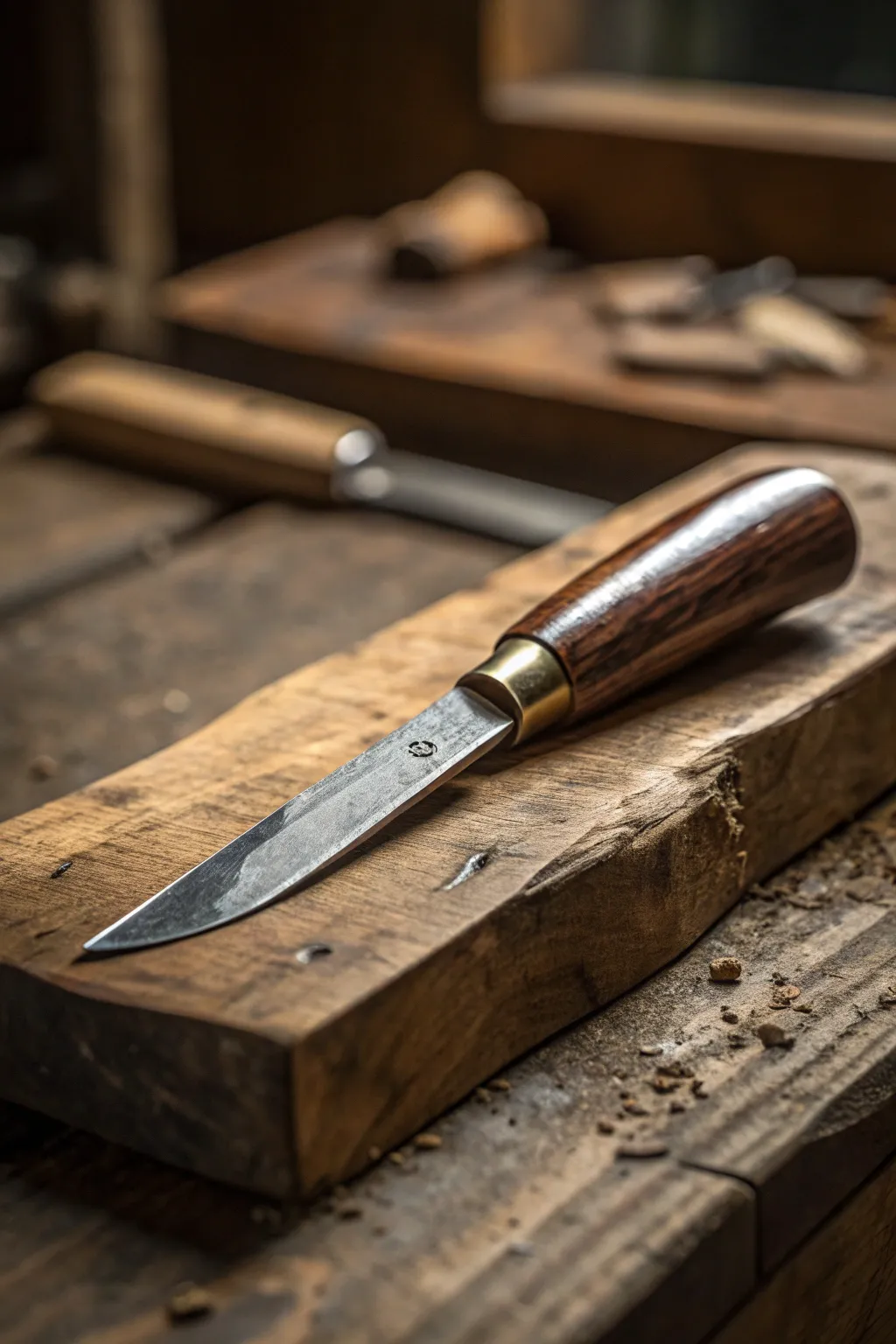 Embrace the art of bladesmithing with your very own handcrafted knife.