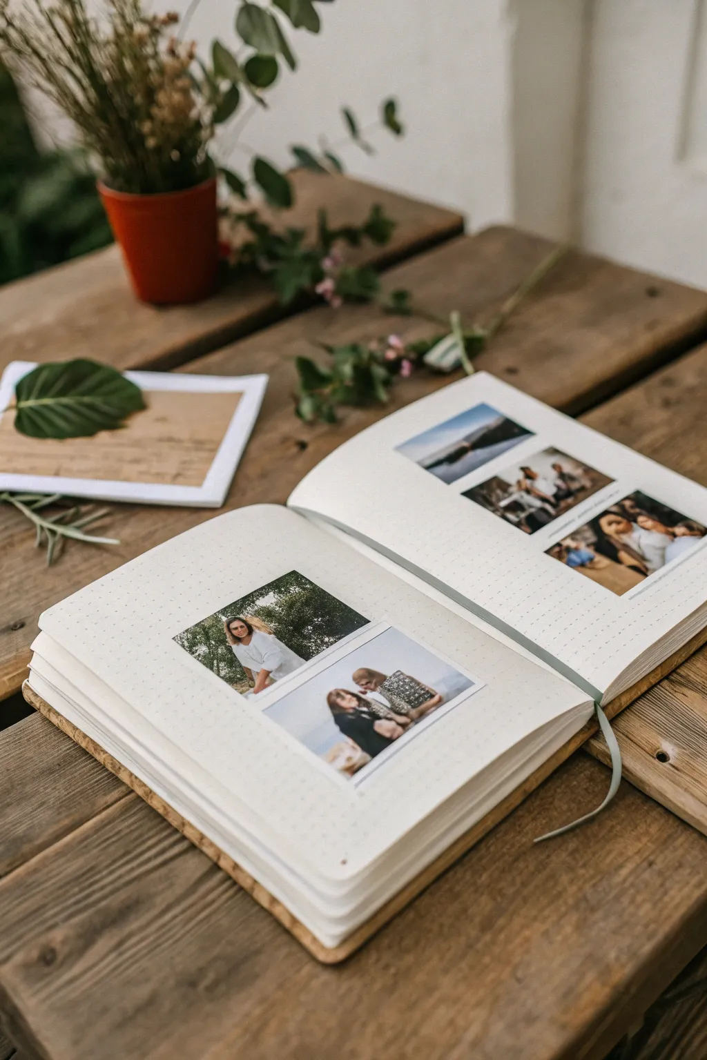 Capture your favorite memories in a beautifully minimalist journal - a perfect blend of nostalgia and style.
