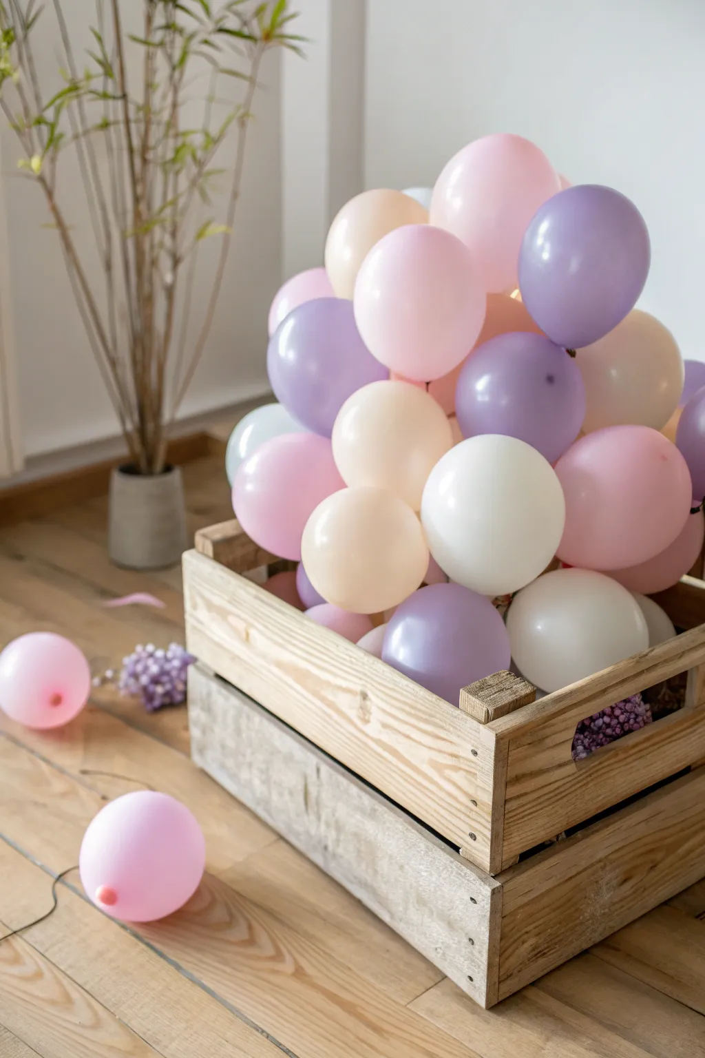 Elevate your birthday surprise with a charming Mini Balloon Bouquet - simplicity meets celebration!