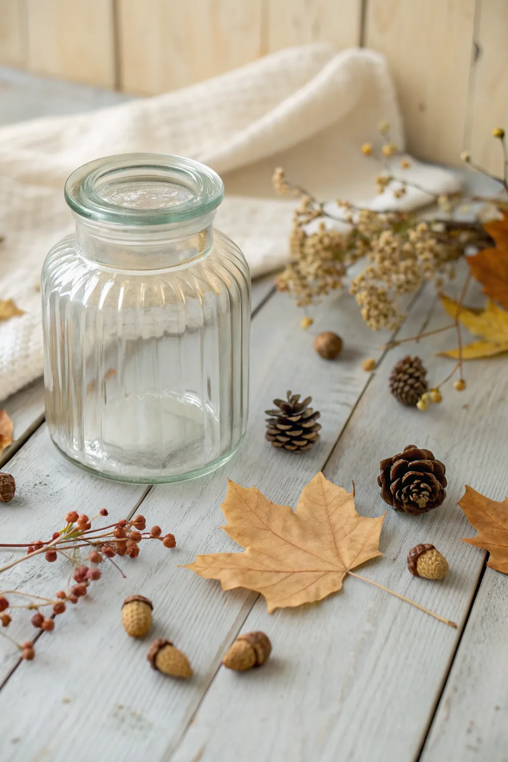 Capture the beauty of each season with a thoughtfully decorated blessing jar.