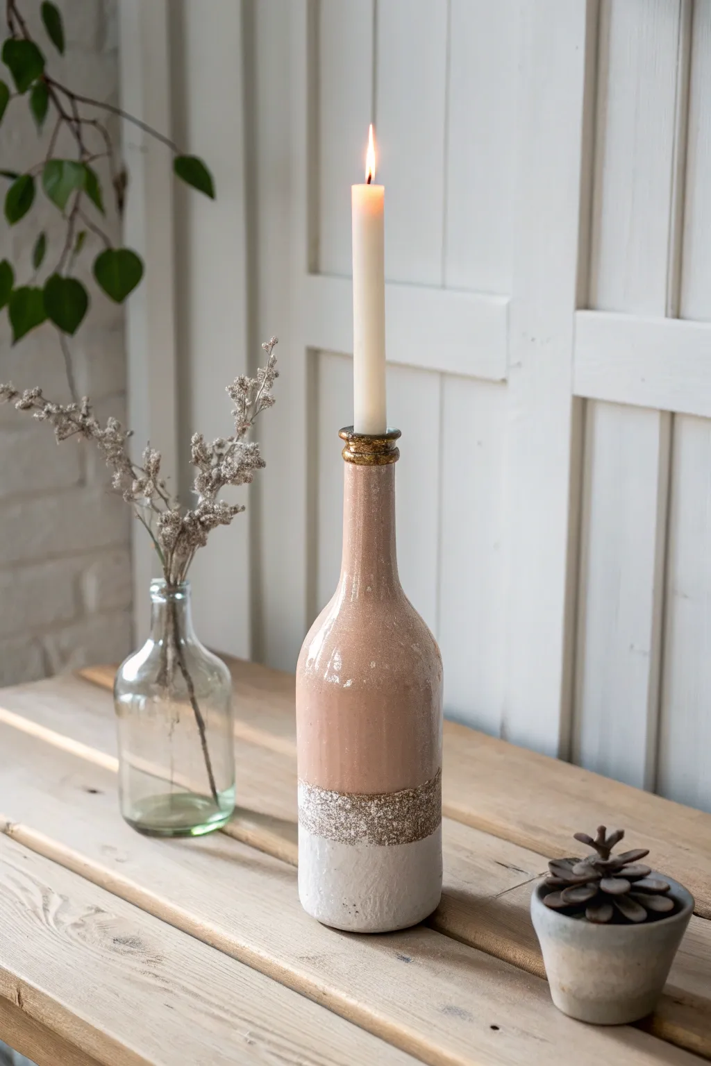 Transform your space with chic, upcycled candle holders that blend minimalist design with boho charm.