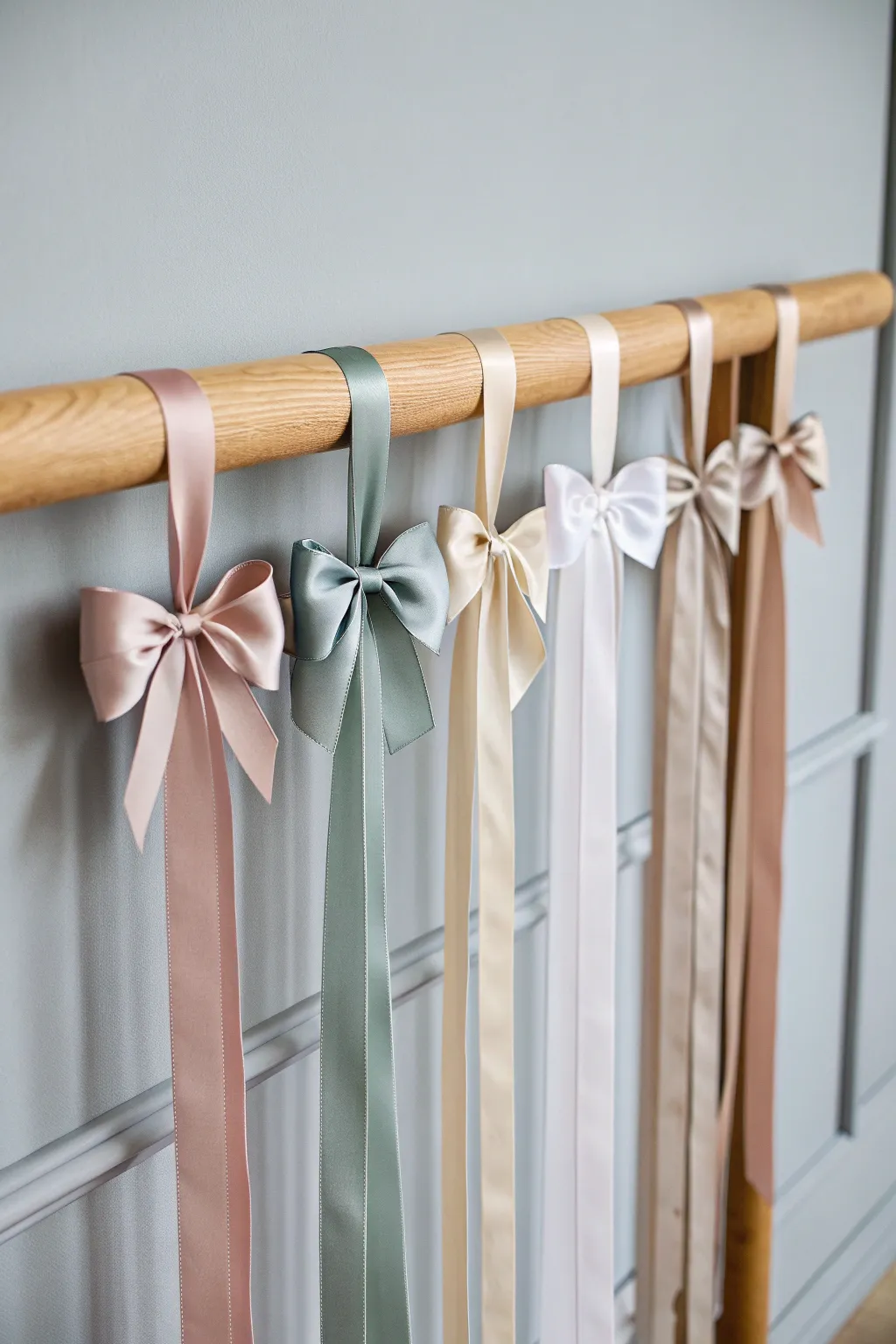 Effortlessly organize with a ribbon strip display — where simplicity meets elegance.