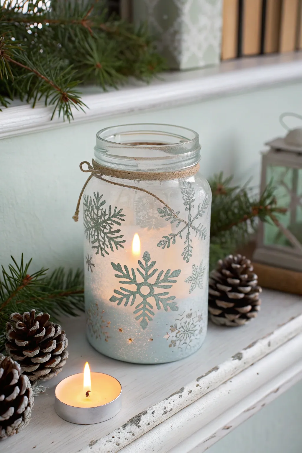 Illuminate your holiday nights with enchanting snowflake lanterns, blending Scandinavian minimalism with a touch of boho charm.