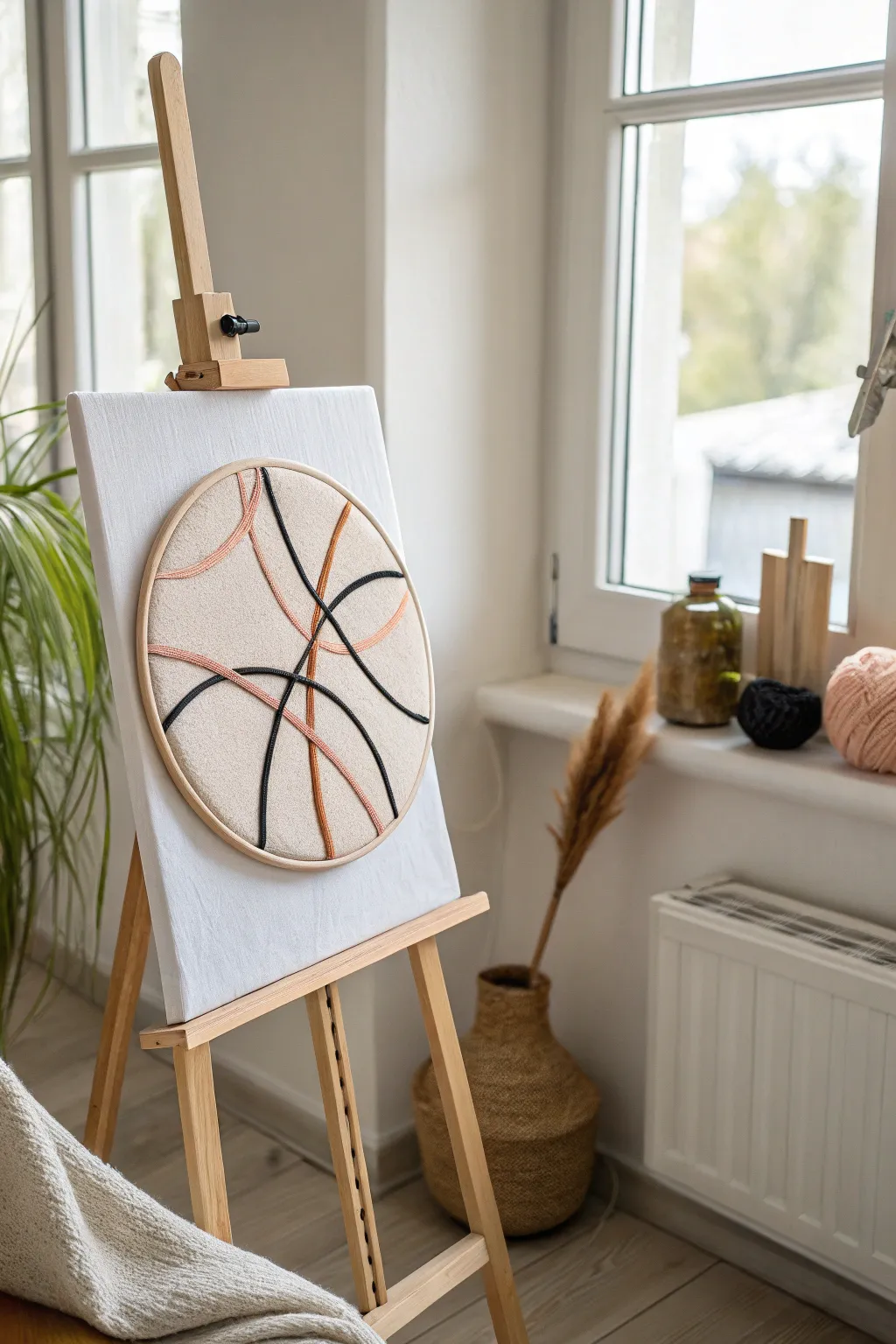 Embrace simplicity with minimalistic embroidery that speaks volumes in subtle elegance.