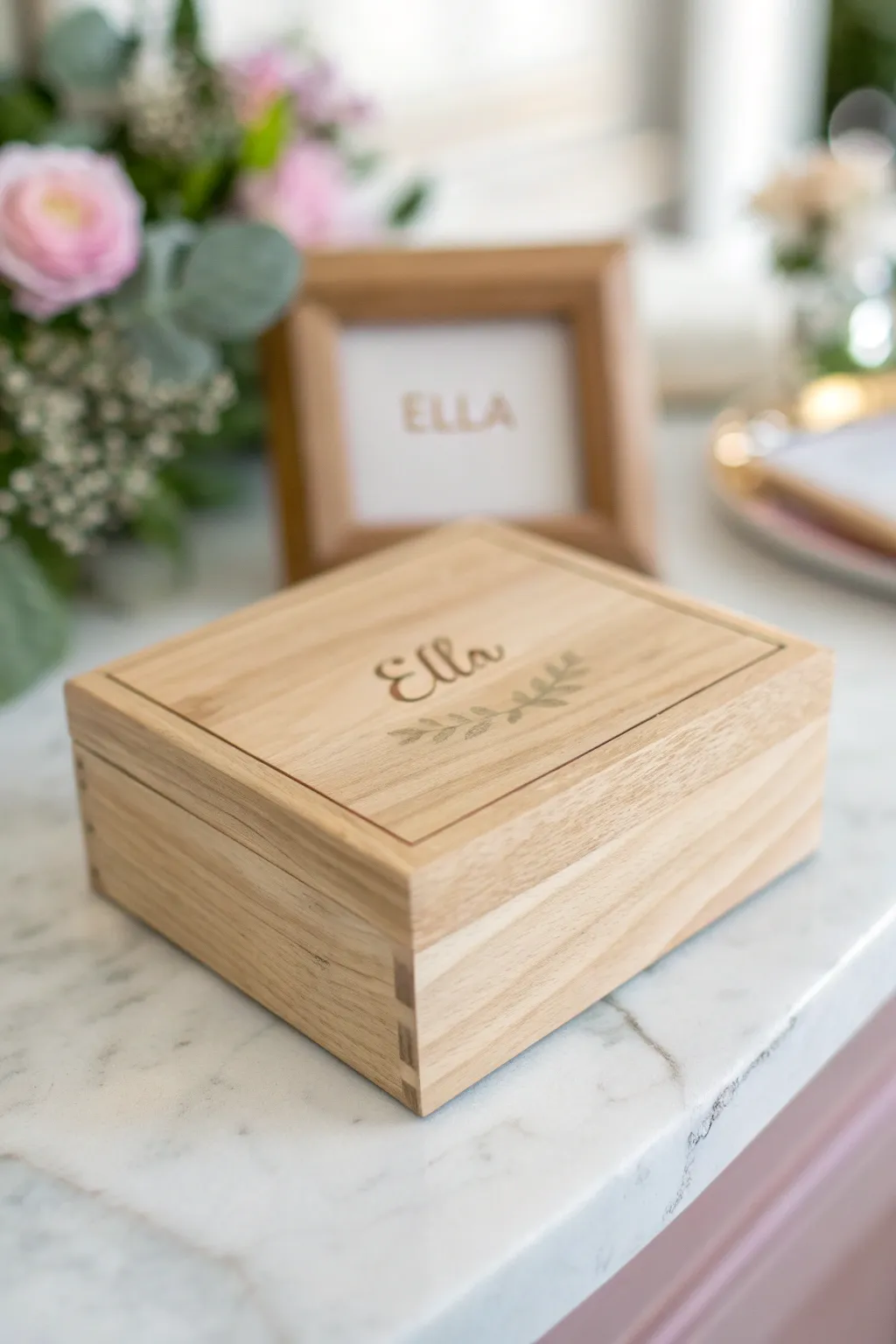 A personalized treasure for little Ella's first memories. 🌿✨