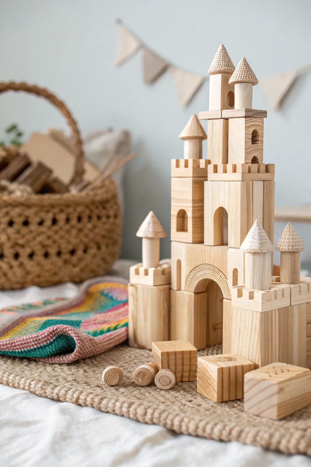 Inspire little architects with a touch of Scandinavian charm: Build your own wooden wonderland!