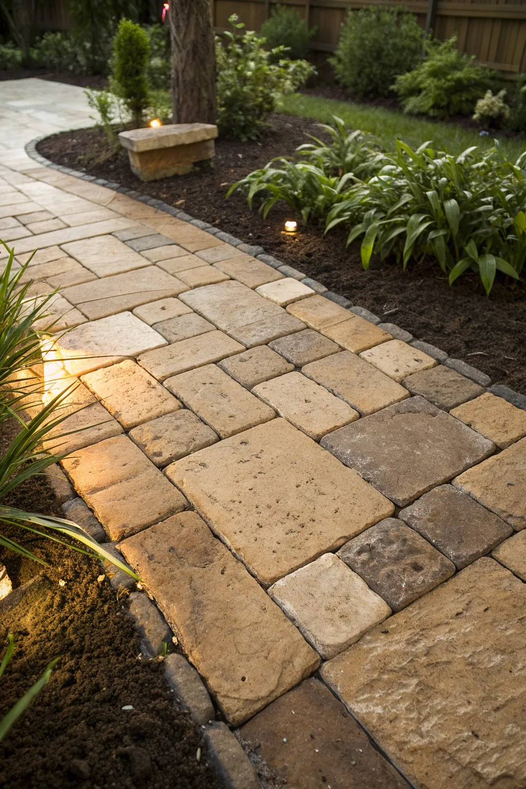Transform your space with the timeless charm of a handcrafted paver patio.