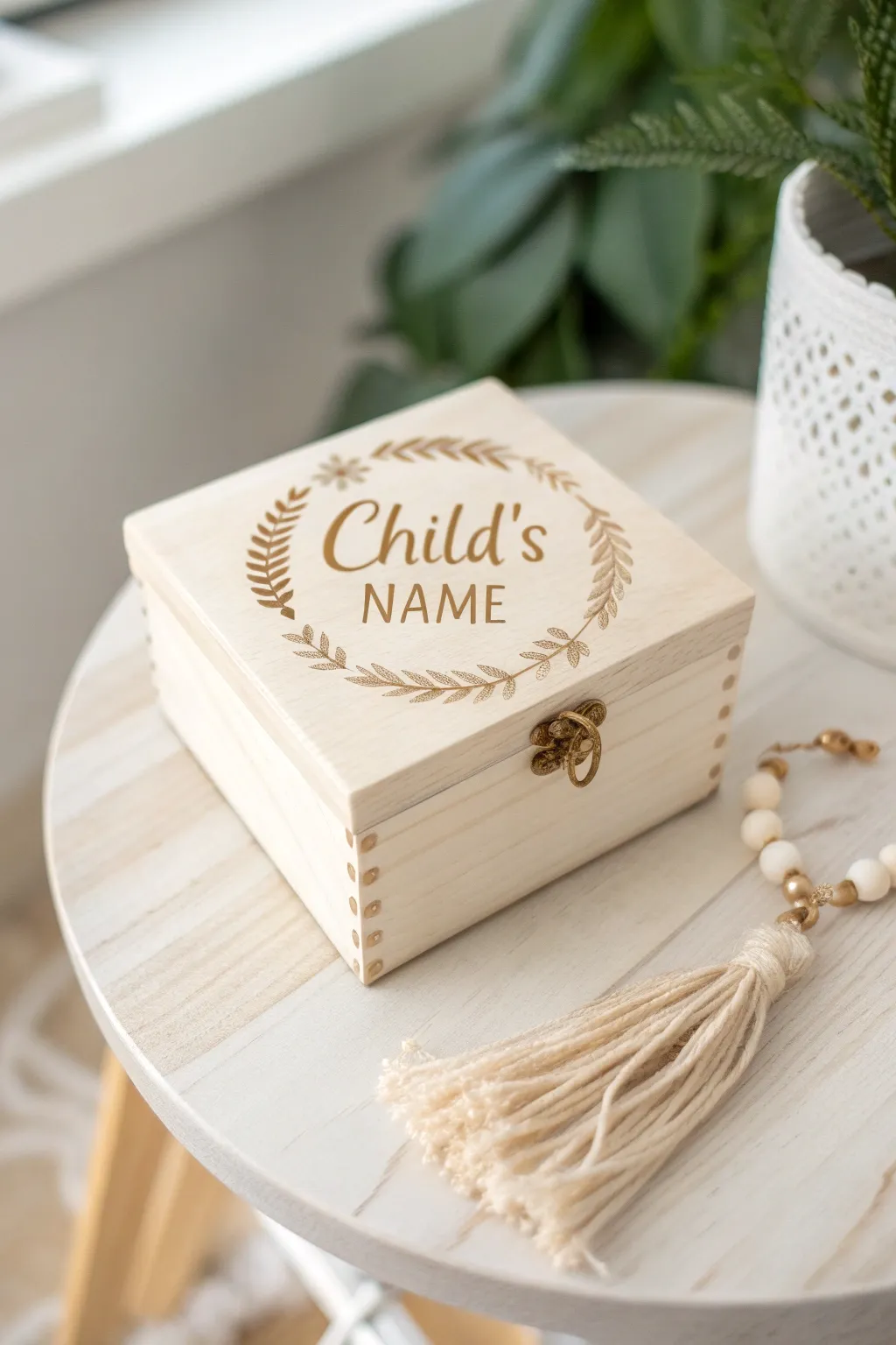 Capture their imagination with a personalized treasure box, crafted with love and simplicity.