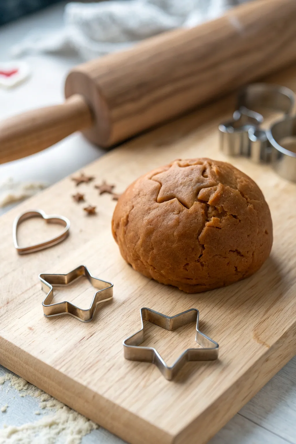 Craft your moments with the warm embrace of gingerbread playdough. #MinimalistCrafts