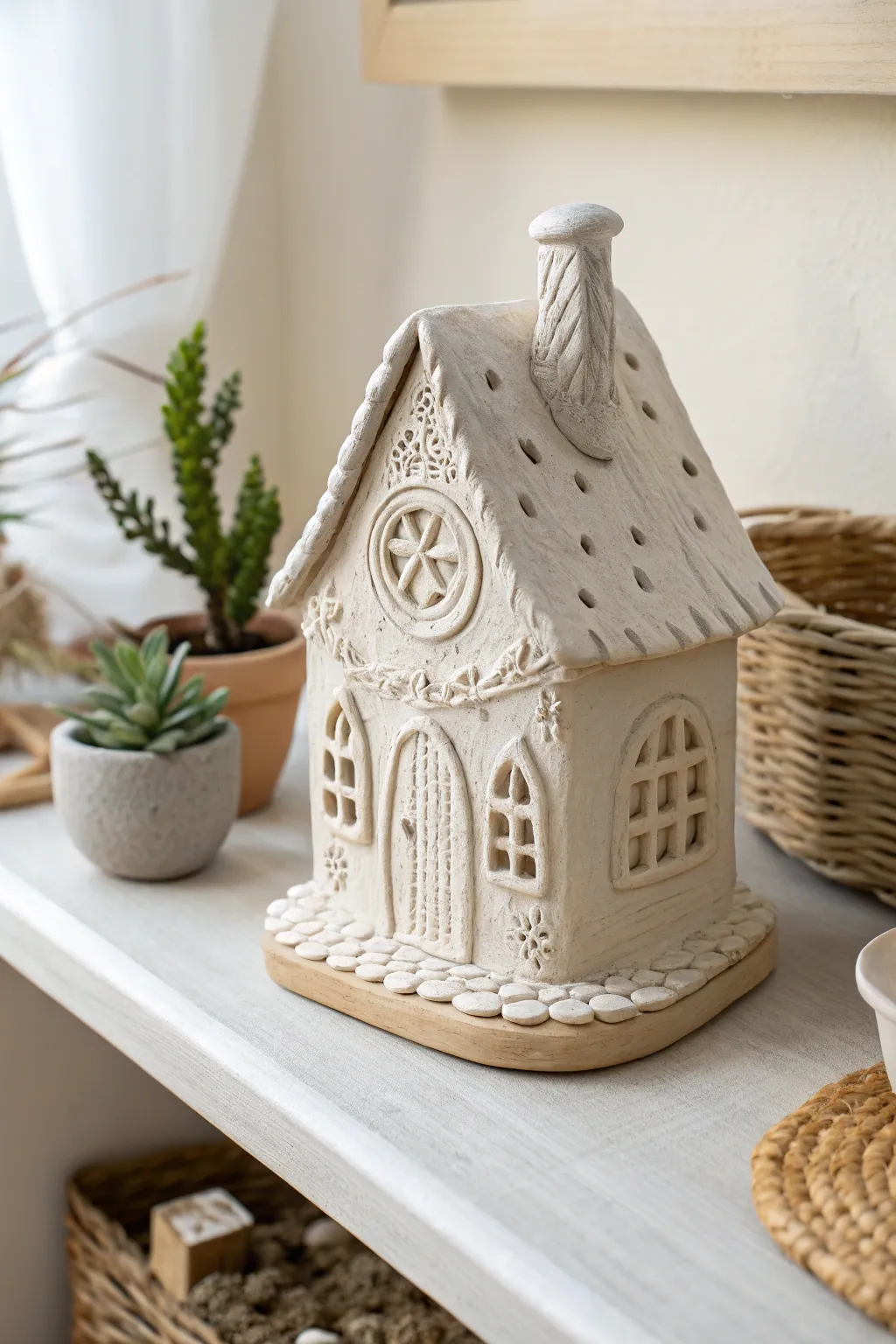 Enchant your space with a touch of fairy tale magic. 🌿🏡 #ClayArt #WhimsicalDecor