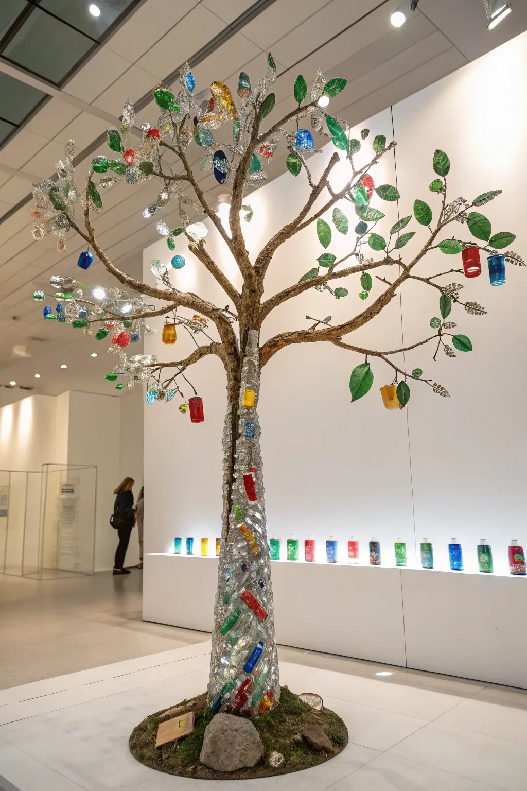 Transform trash into treasure: Embrace creativity and sustainability with recycled material sculptures.