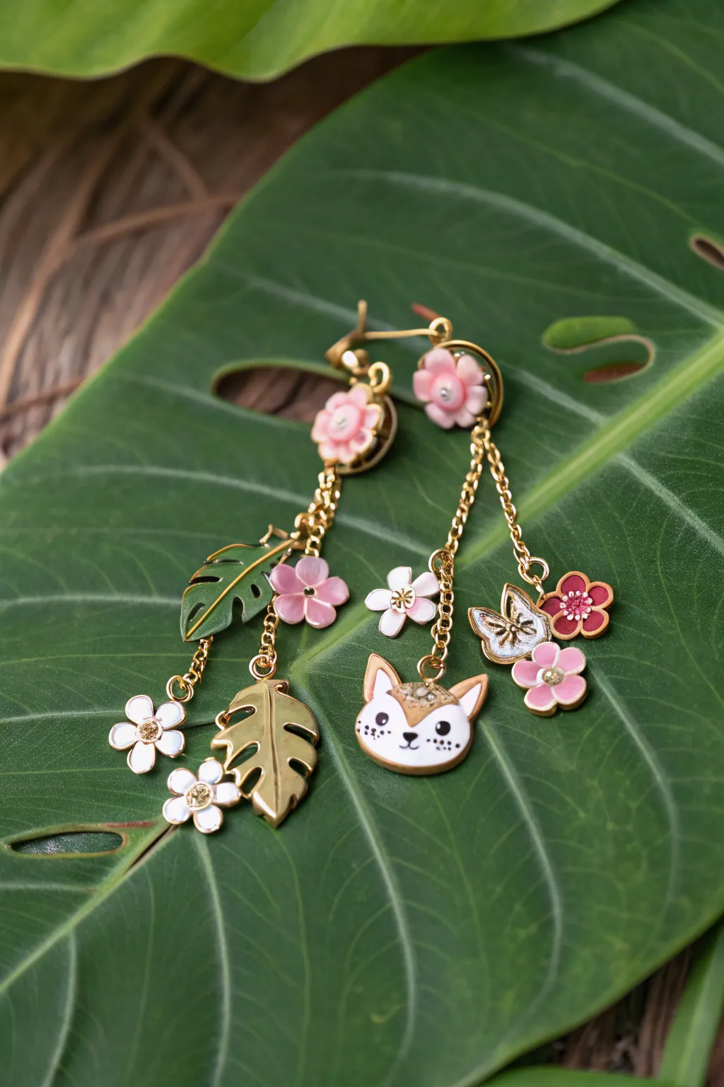 Nature-inspired earrings that capture the whimsy of the outdoors.