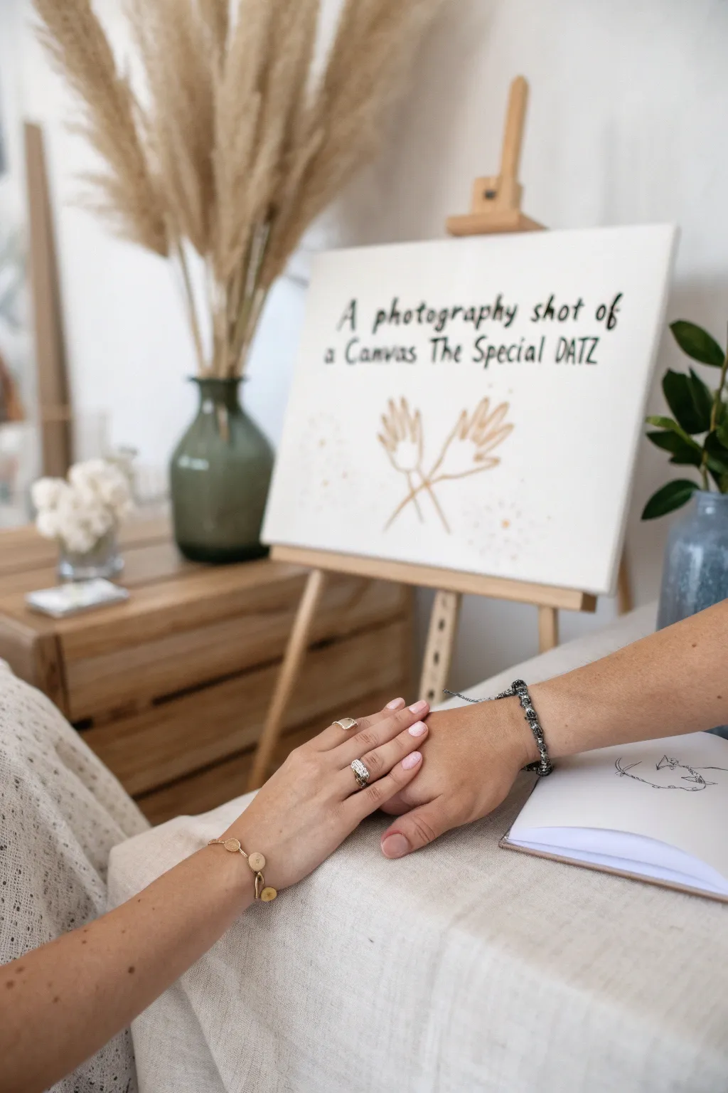 Capture the essence of your bond with personalized hand-painted memories.