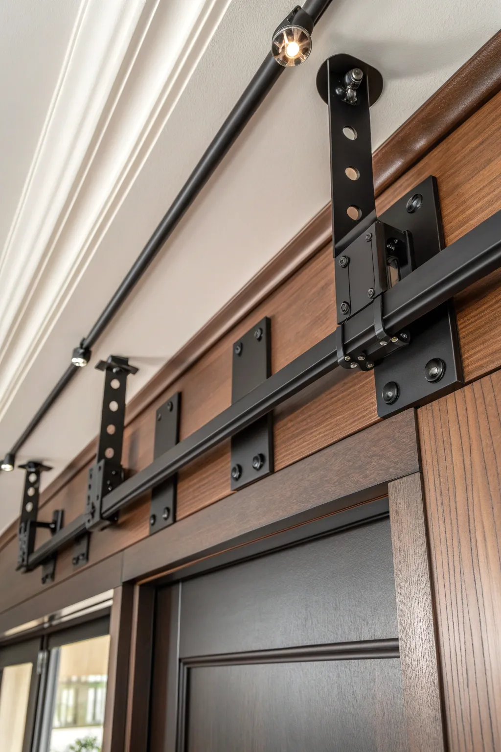 Elevate your space with a versatile track system that combines style and functionality. Perfect for those who value craftsmanship and adaptability.