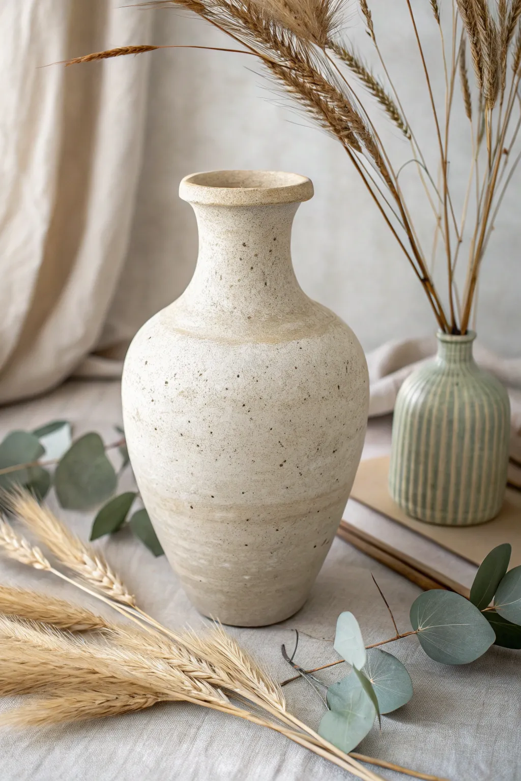 Embrace the beauty of craftsmanship with a clay vase that tells your unique story.