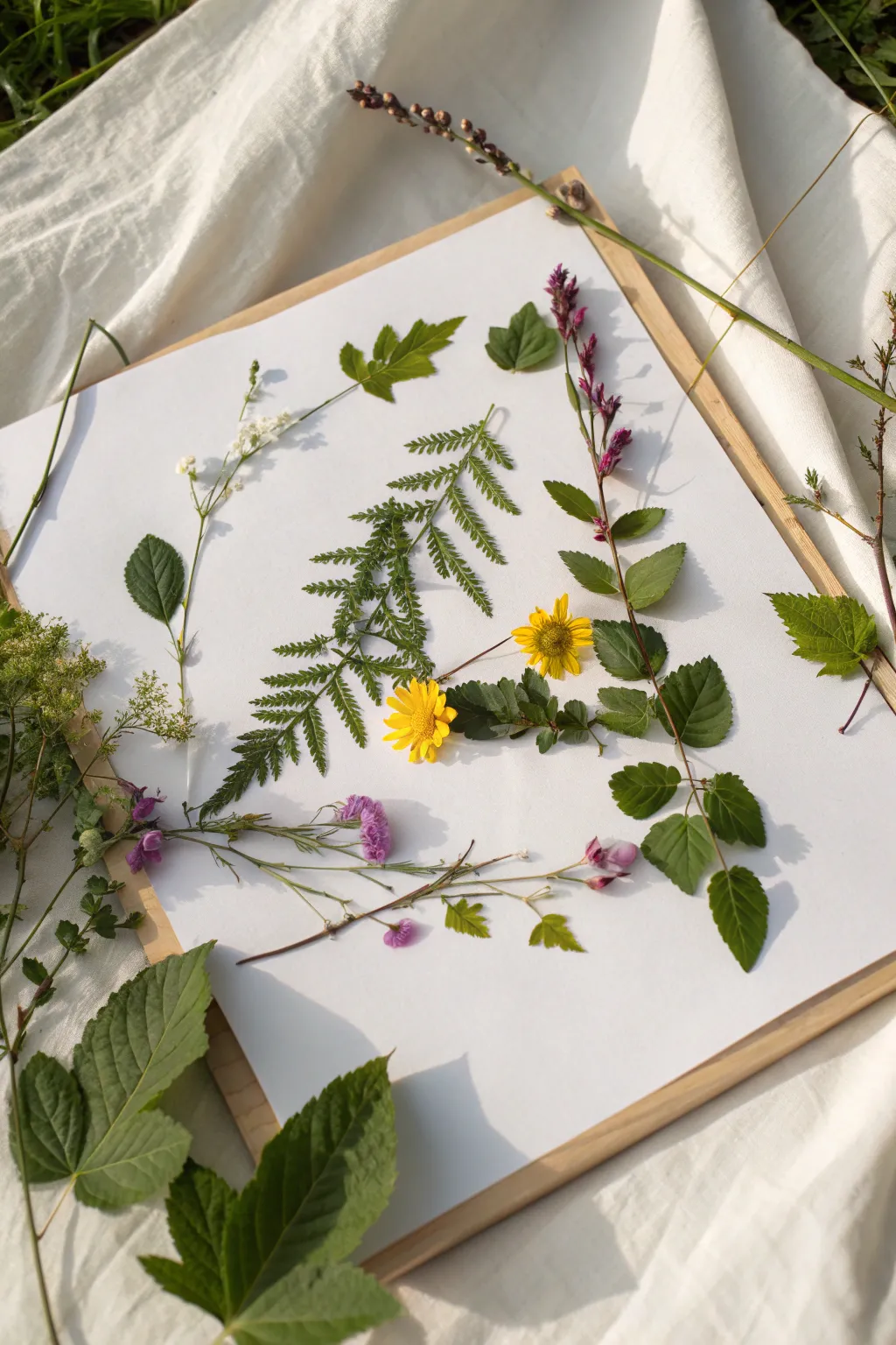 Embrace the beauty of nature with this charming, handcrafted collage—perfect for sparking creativity in little ones.