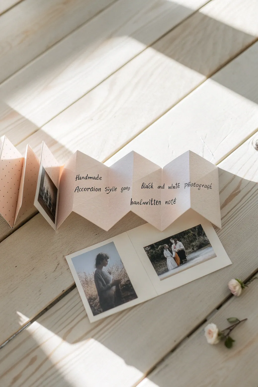 Craft a heartfelt journey through memories with a personalized accordion card this Mother's Day.