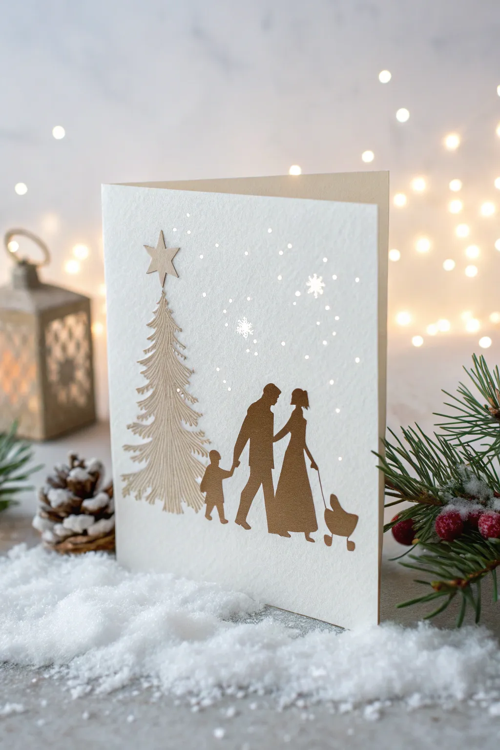Capture holiday memories with a touch of elegance and simplicity. 🎄✨