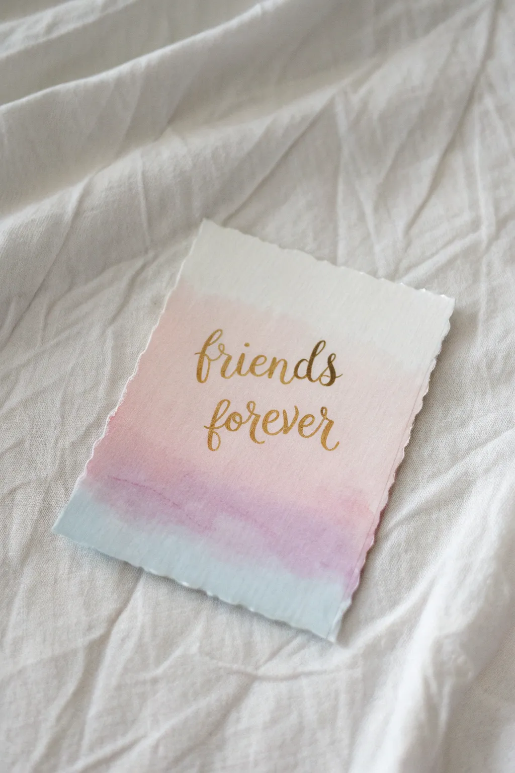 Celebrate friendship with a touch of watercolor magic. 🌸✨ #ValentinesForFriends #WatercolorWonder