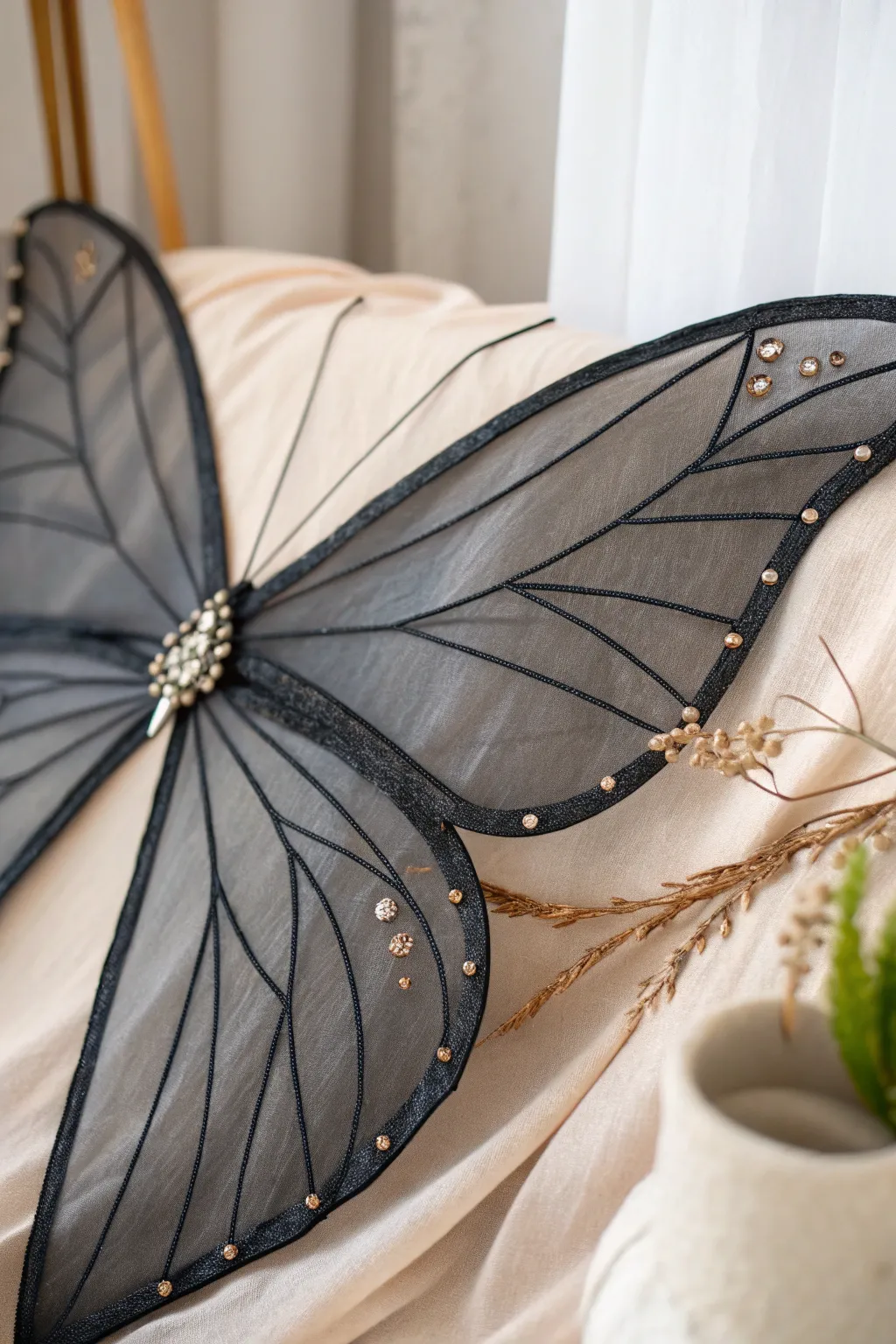 Enchant your inner fairy with these stunning DIY bat-wing creations, blending minimalist elegance with a touch of magic.