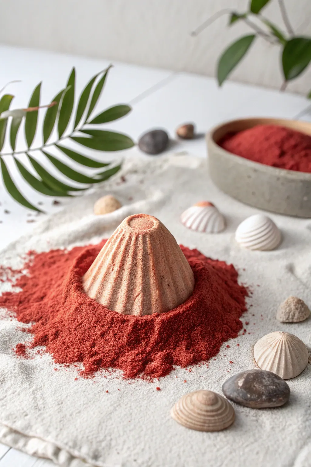 Unleash the wonder of nature with a mini volcano sensory experience!