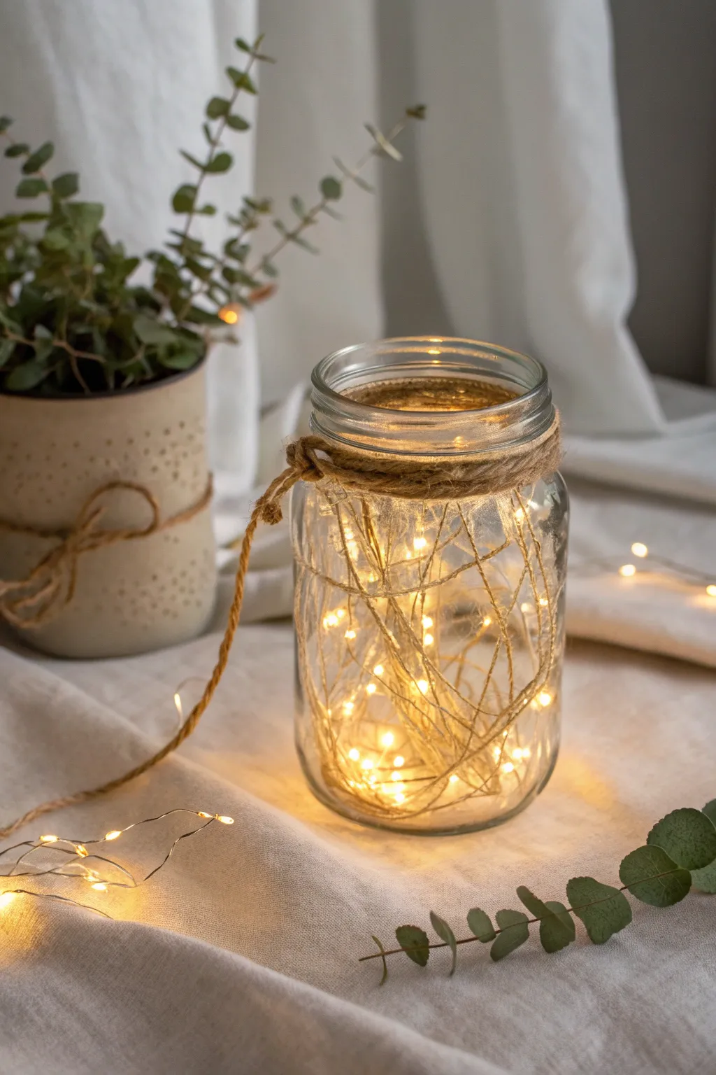 Illuminate your space with the cozy glow of a DIY Mason Jar Lantern — where simplicity meets elegance.