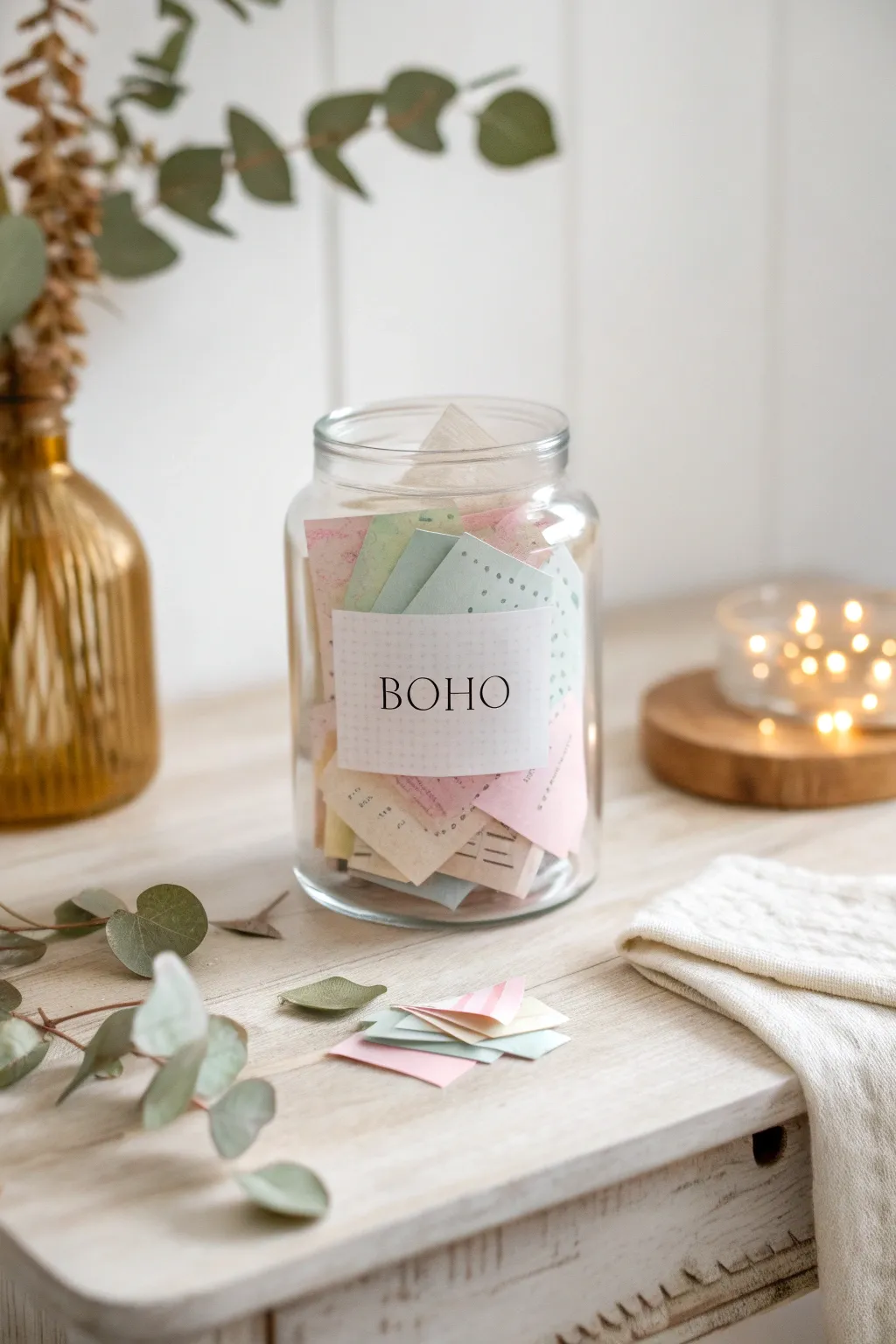 Capture your love story in a Memory Jar – a heartfelt DIY gift filled with cherished moments.