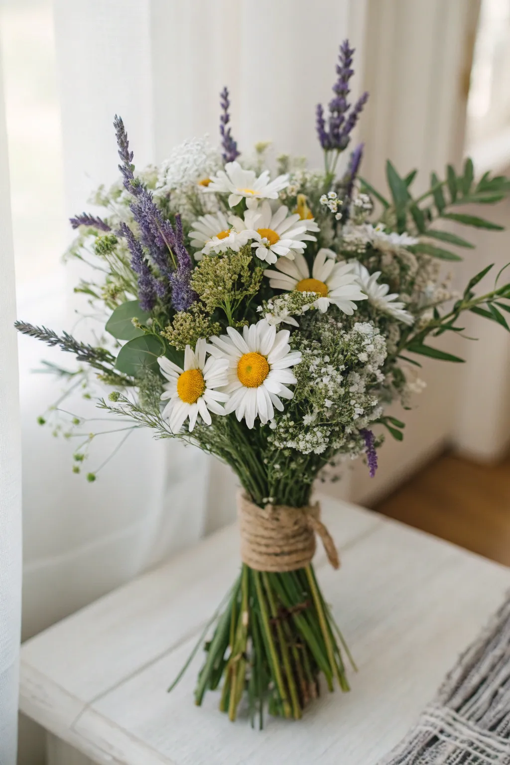 Embrace rustic elegance with a wildflower bouquet that captures the essence of bohemian beauty.