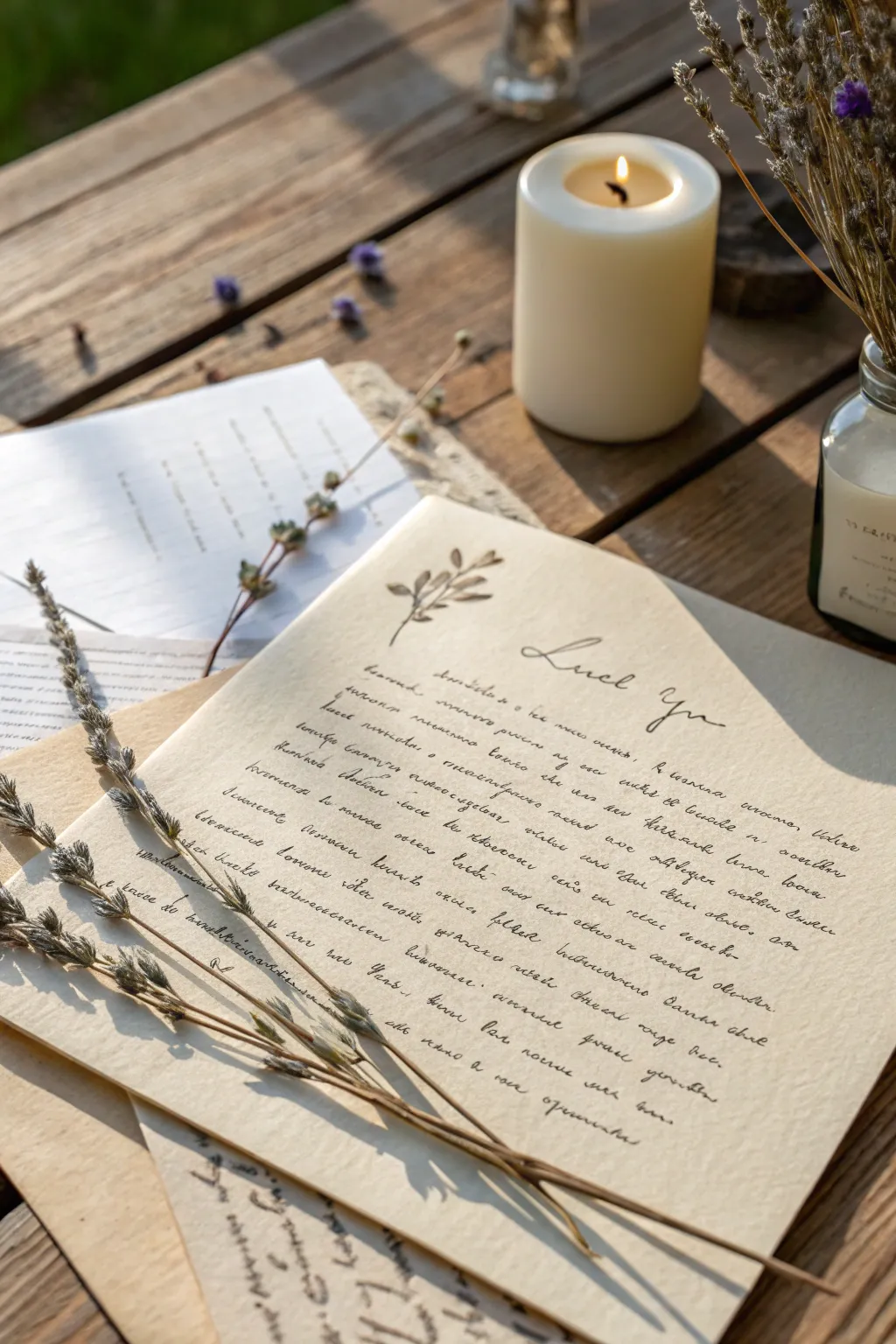 Capture the timeless elegance of a handwritten letter for your bridesmaid proposal, as a cherished keepsake filled with love and sincerity.