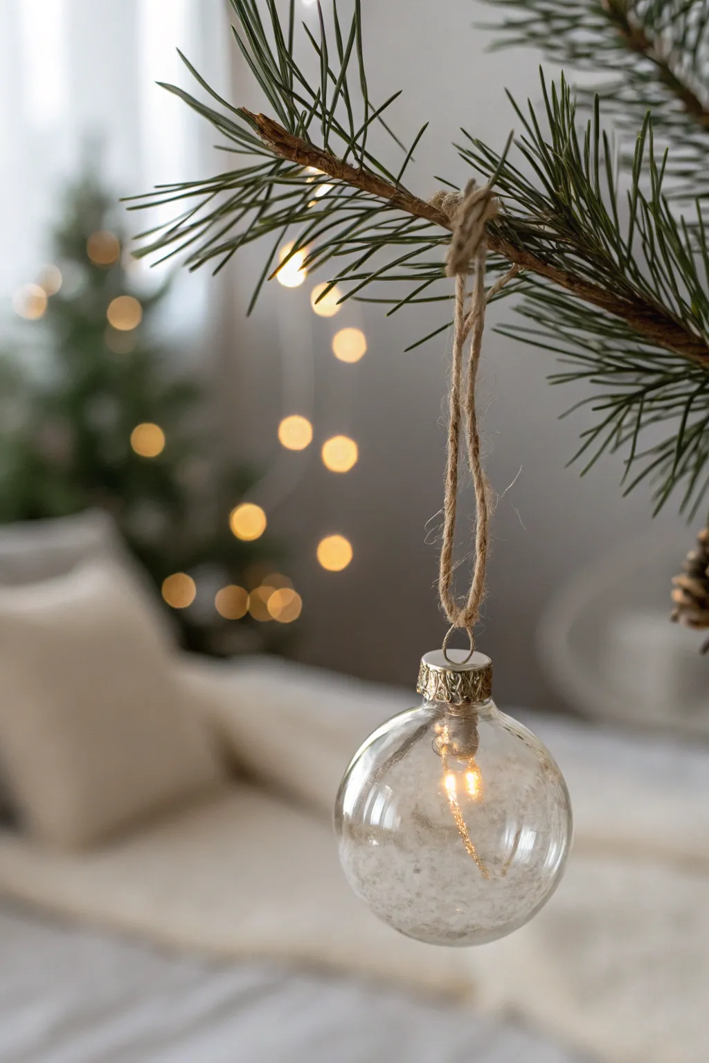 Capture cherished memories this Christmas with a personalized photo ornament, where simplicity meets heartfelt elegance.