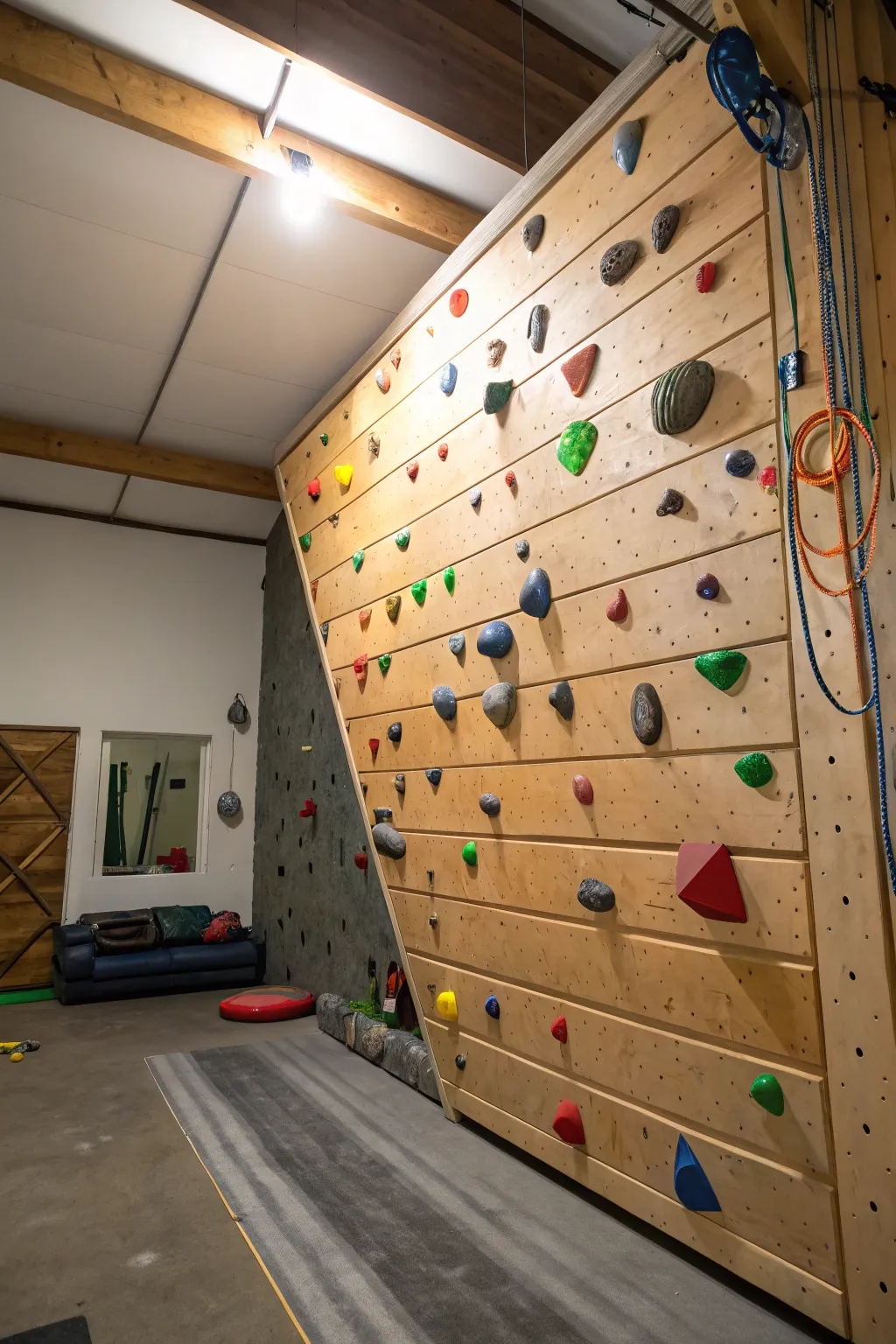 Transform your garage into the ultimate climbing haven—where craftsmanship meets adventure.