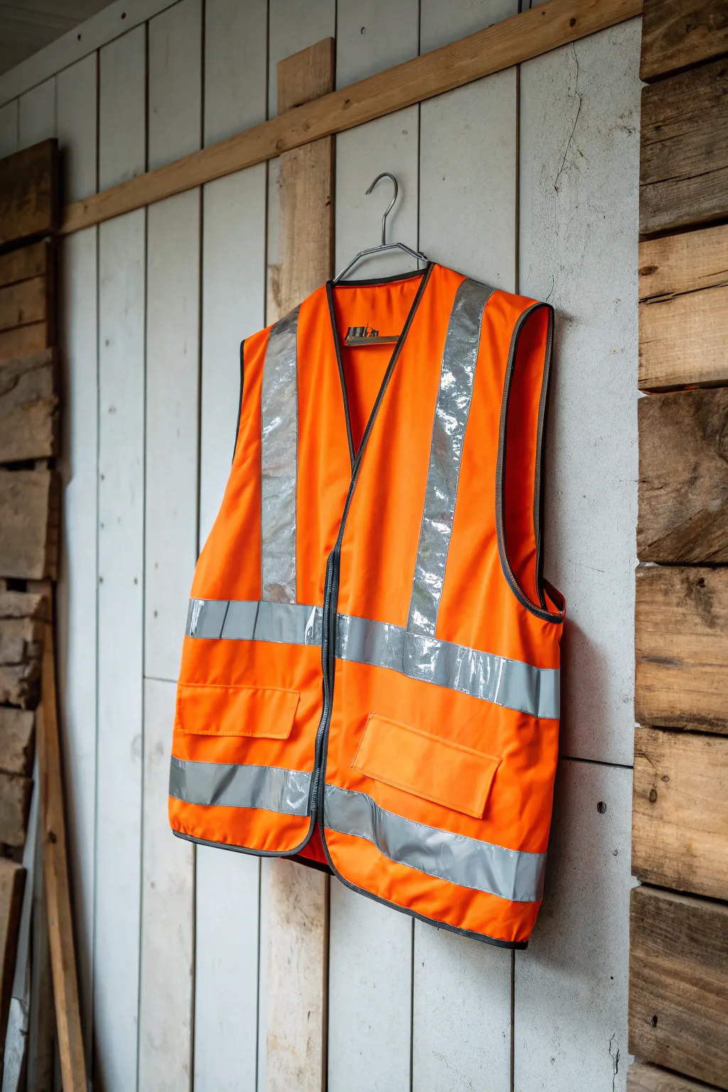 Illuminate your DIY costume with this reflective vest—where style meets safety.