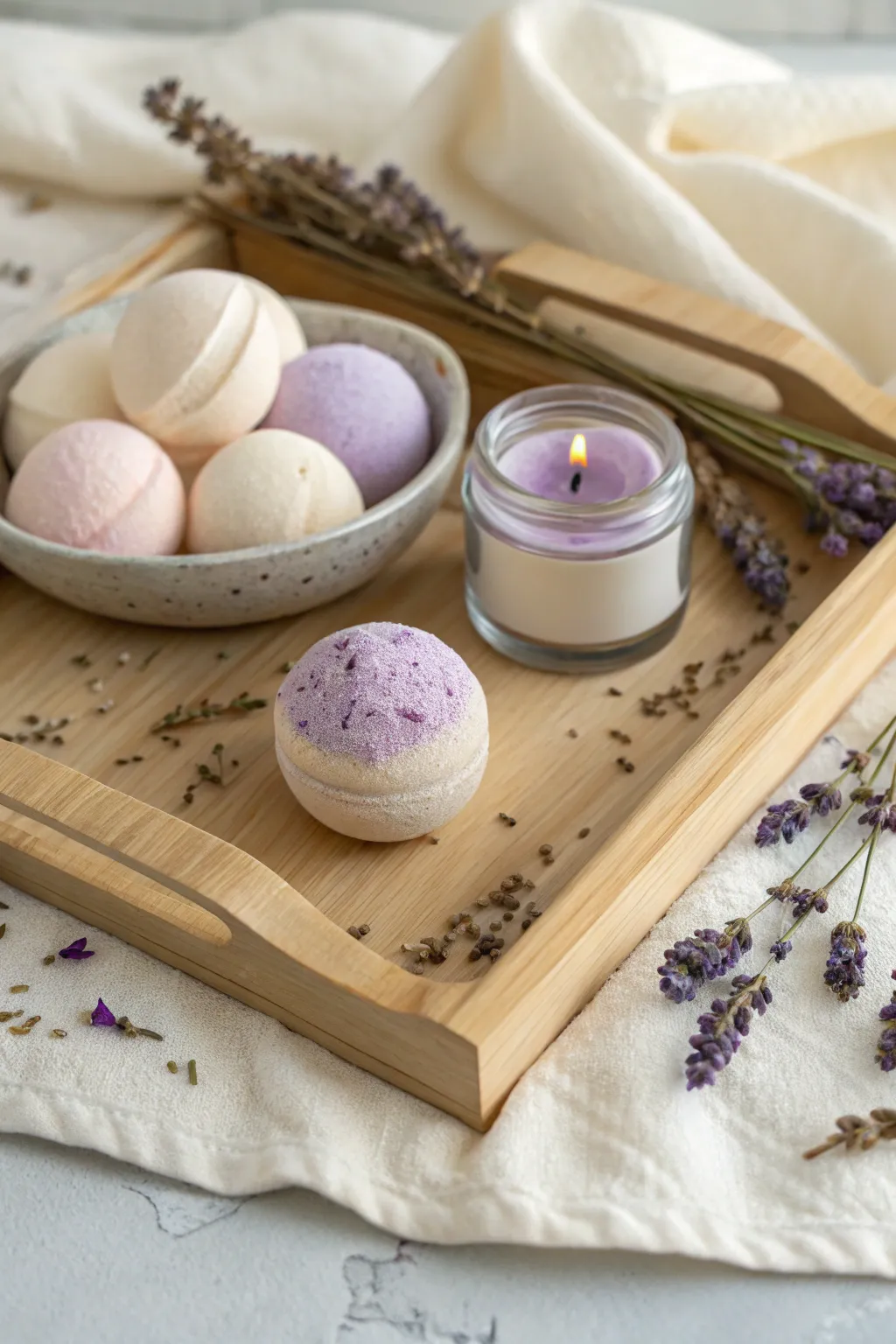 Craft the perfect DIY spa kit and indulge in a moment of serene relaxation. 🌿✨ #ScandiBoho #SpaDayAtHome