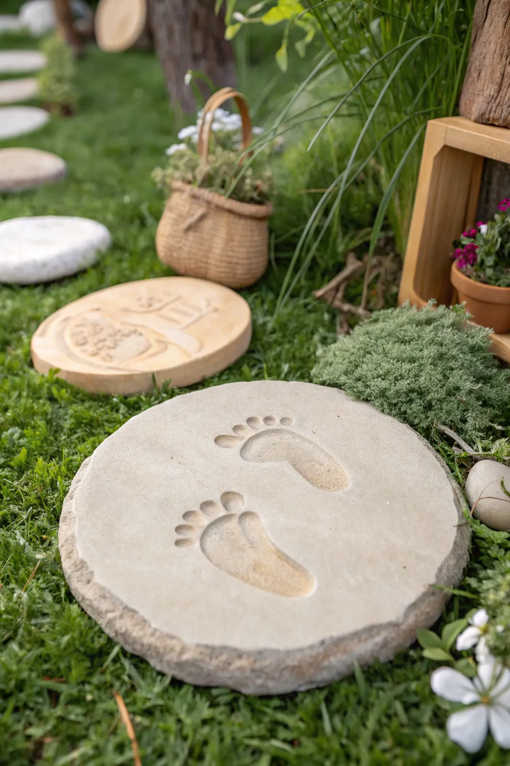 Capture the magic of tiny steps with this cherished DIY garden treasure, perfect for Father's Day.