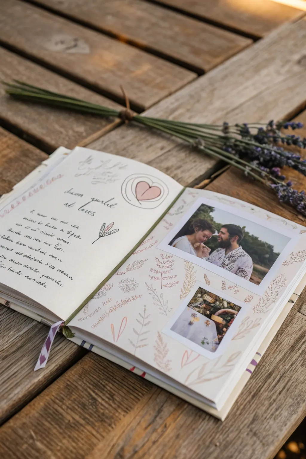 Capture the warmth of cherished memories with a handcrafted recipe book for mom.
