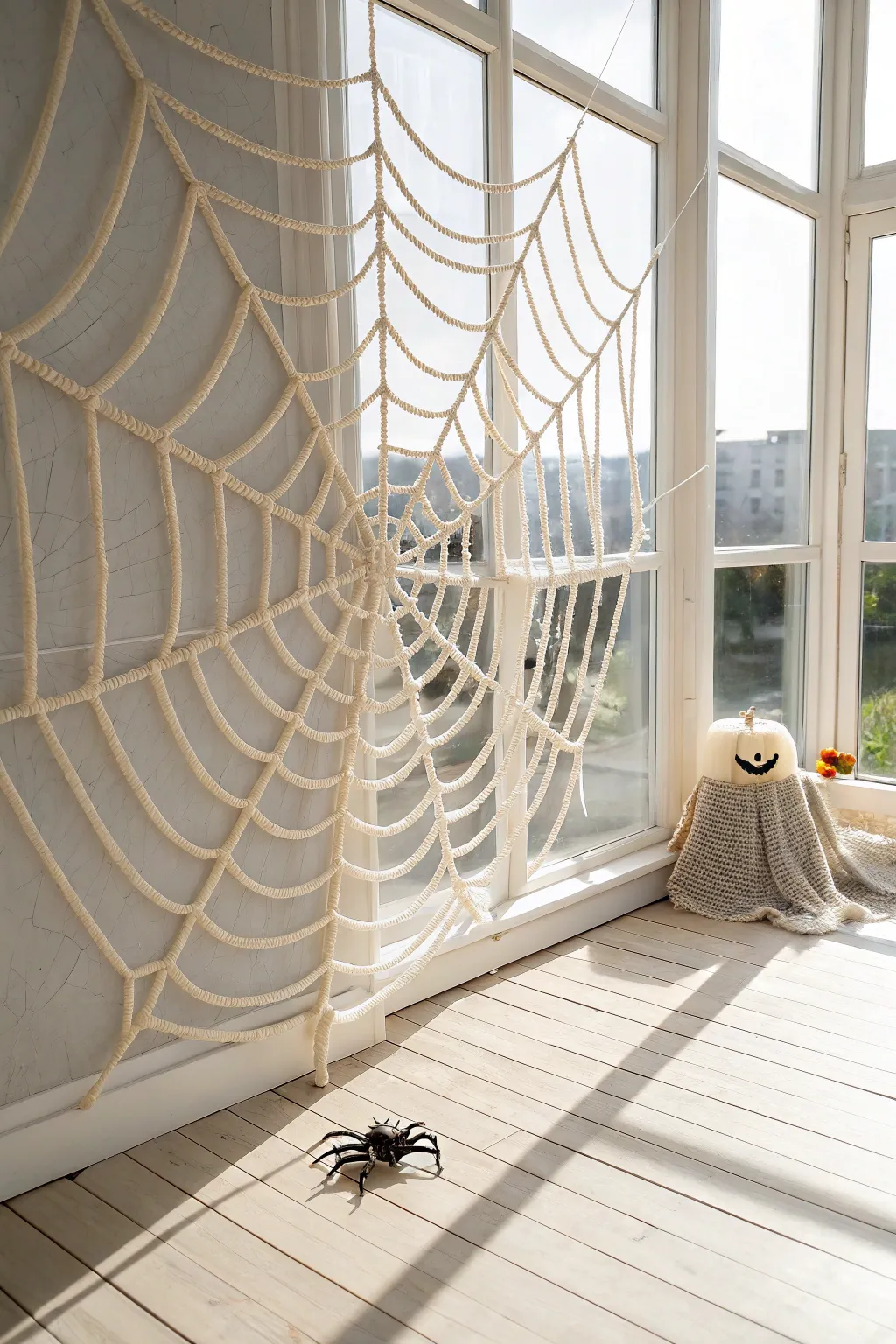 Spin a web of elegance and spookiness this Halloween with a minimalist touch.