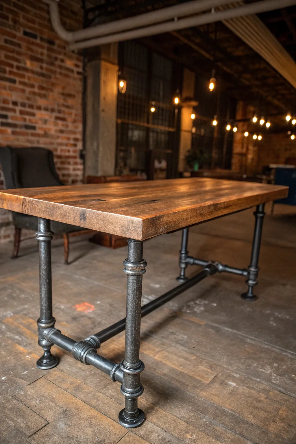 Elevate your man cave with the perfect blend of rustic charm and industrial edge.