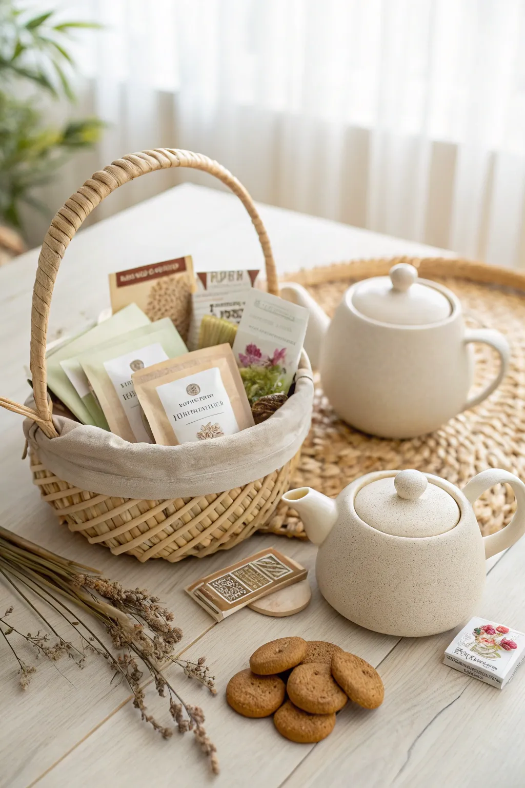 Indulge in the serenity of 'Tea Time Delight' – a perfect gift for the tea-loving mom.