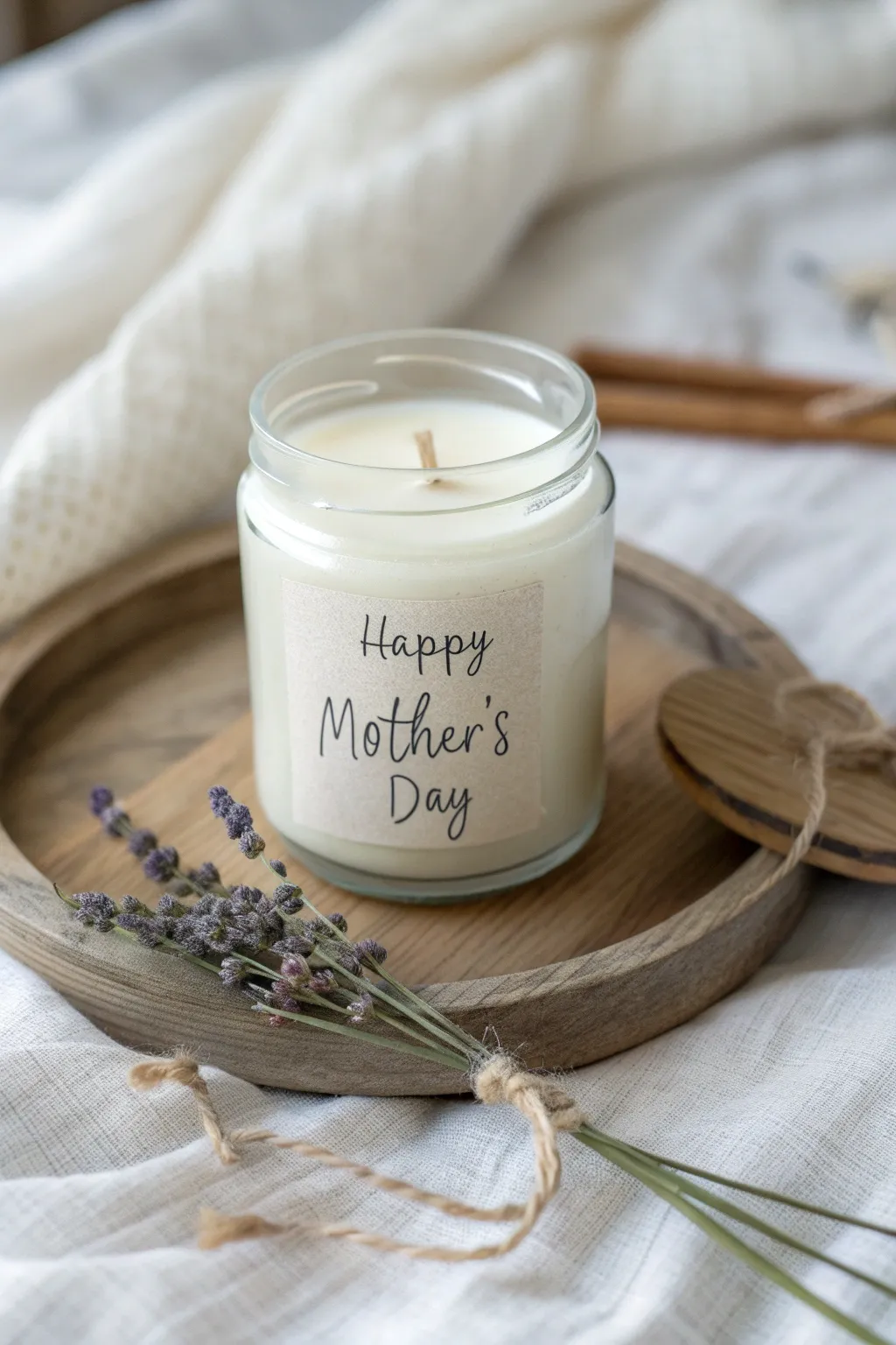 Craft a heartfelt gift with a touch of elegance—homemade scented candles for a memorable Mother's Day.