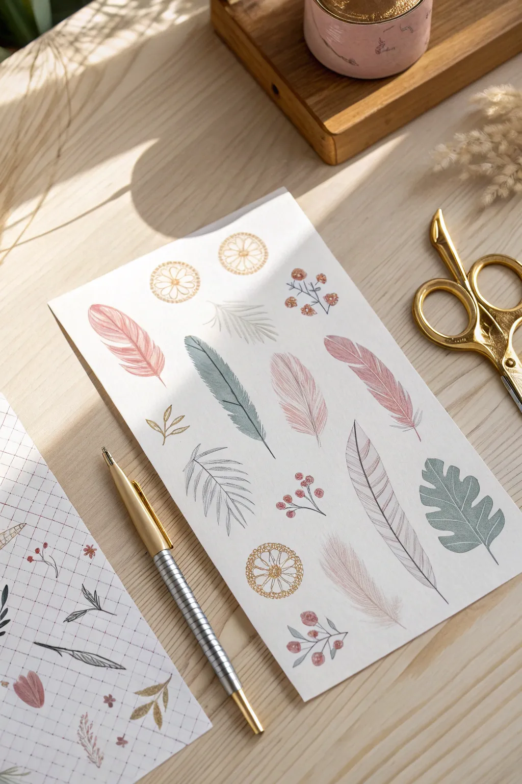 Unleash your creativity with DIY stickers that add a personal touch to your planner!