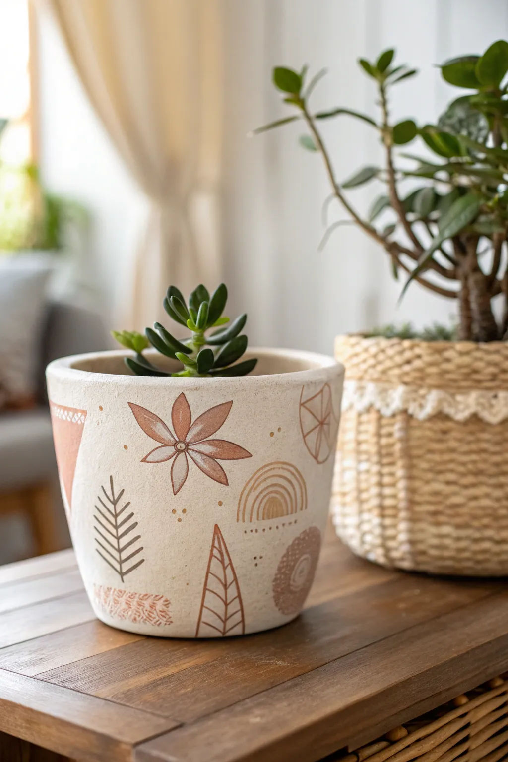 Transform a simple pot into a heartfelt gift with custom painting and a touch of creativity. 🌿✨