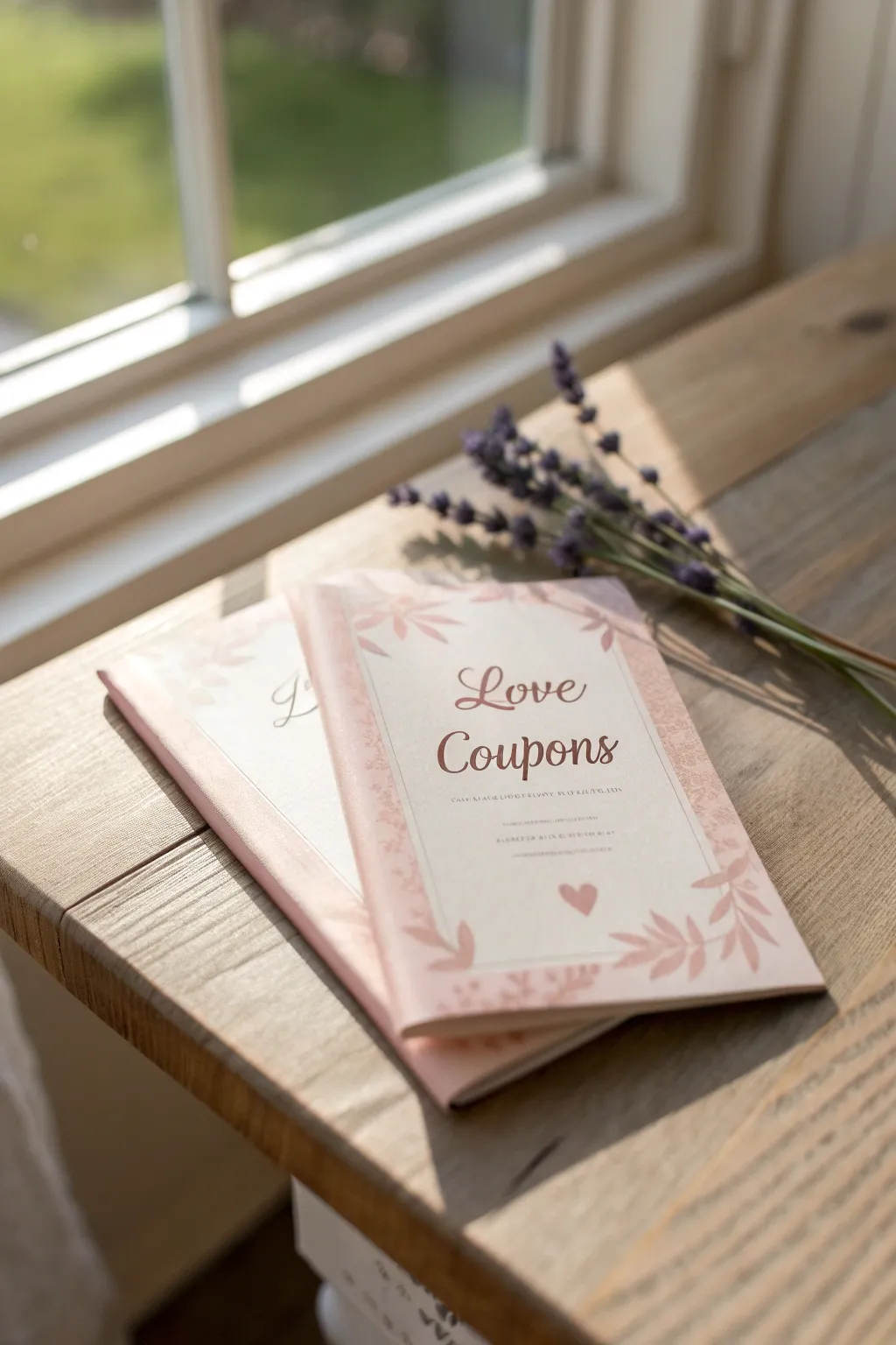 Craft love with simplicity and charm: Personalized love coupons for a heartfelt Valentine’s Day gesture.