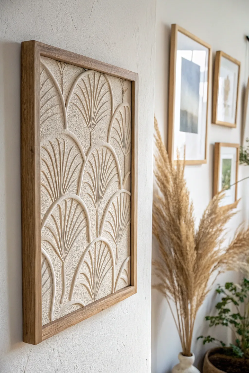 Bring your walls to life with textured art—where simplicity meets natural beauty.