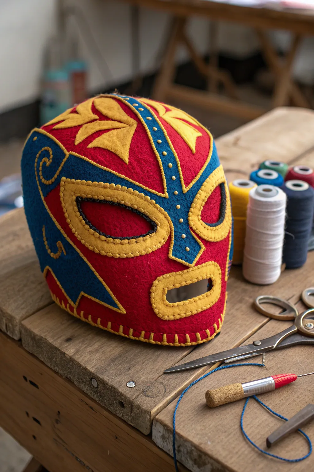 Unleash your inner luchador with a handcrafted masterpiece.
