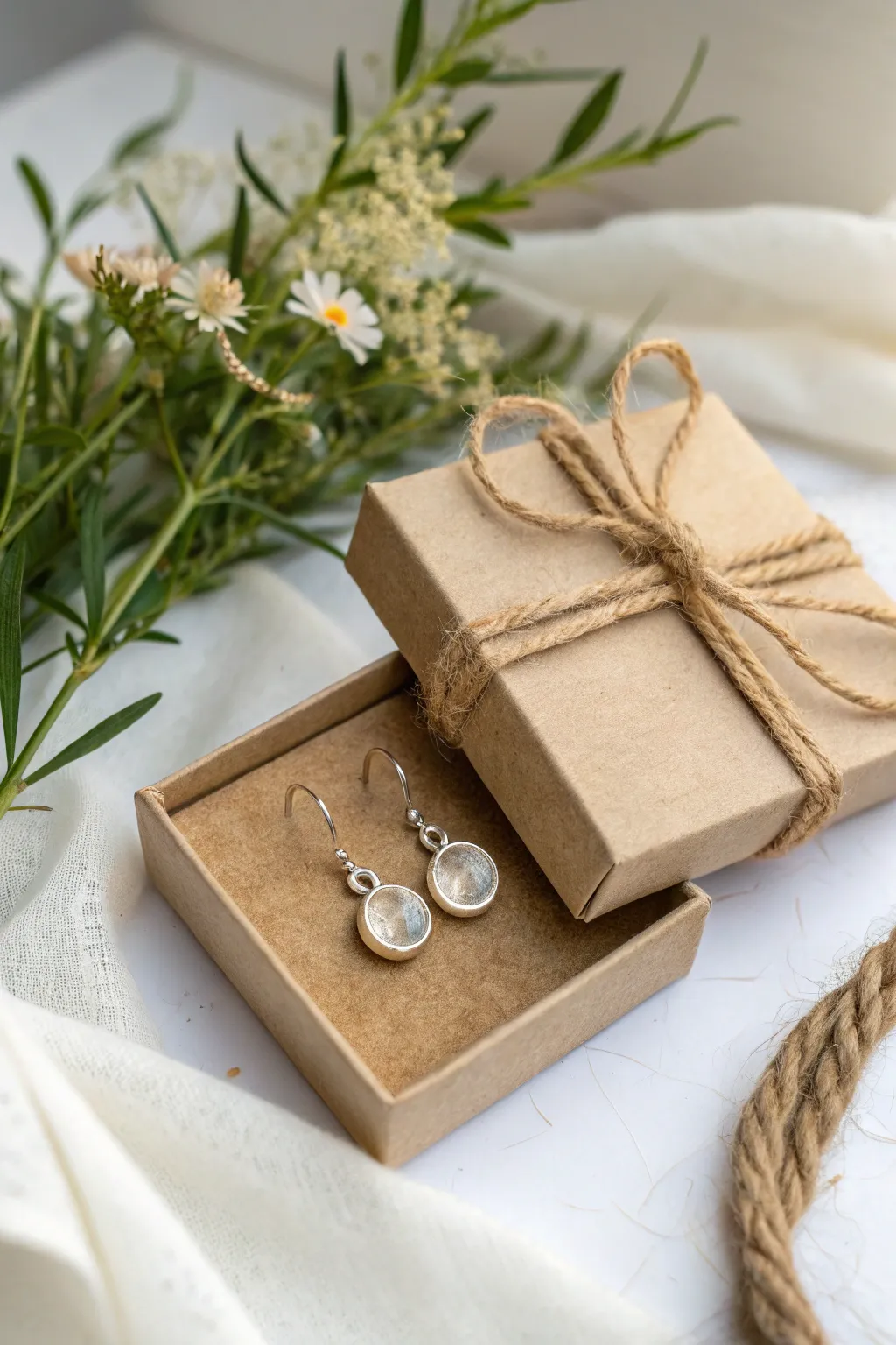 Elegance in simplicity: Showcase your earrings with eco-friendly packaging that speaks volumes about your style and values.