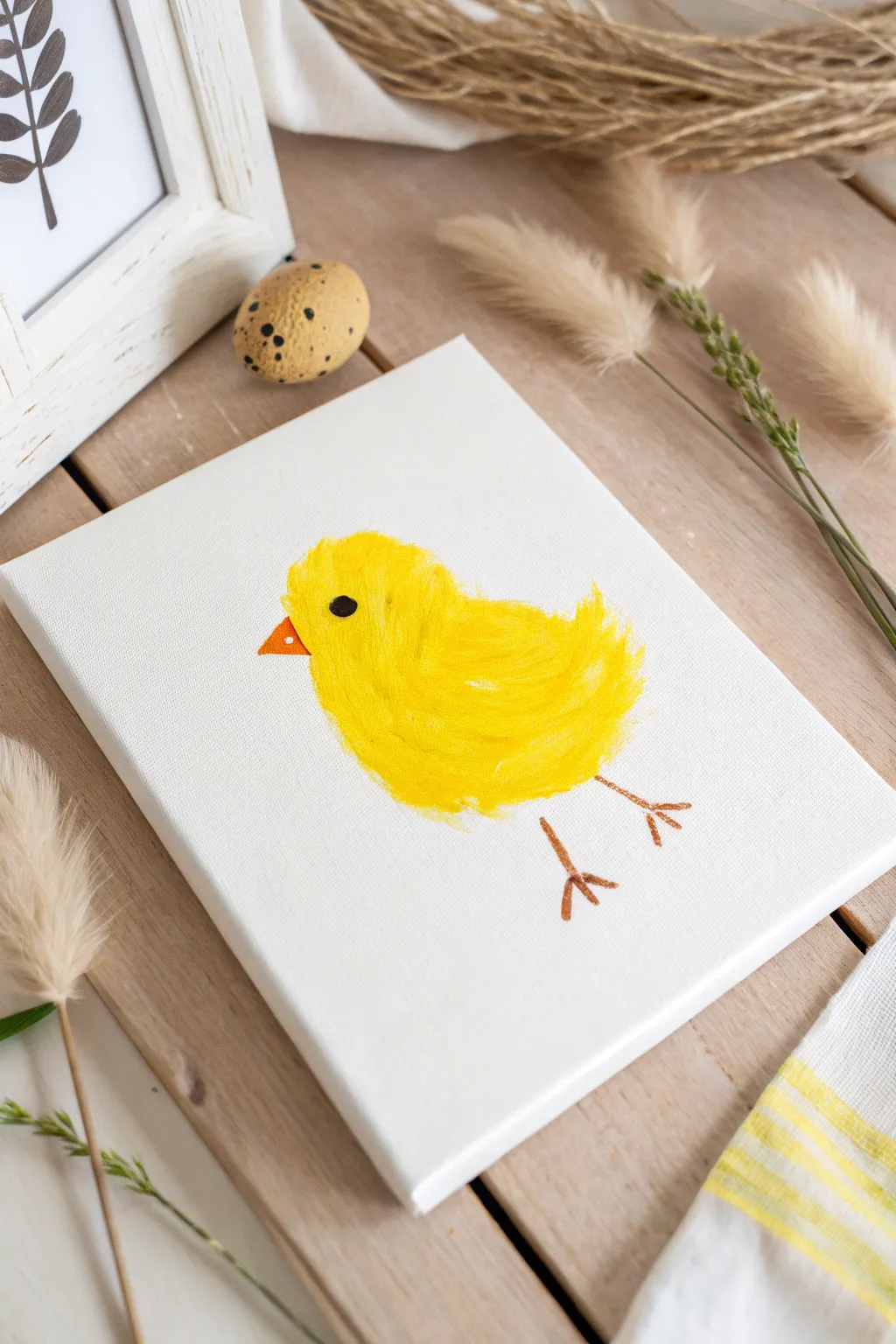 Cherish tiny handprints turned into adorable chicks - a creative Easter memory for you and your little one!