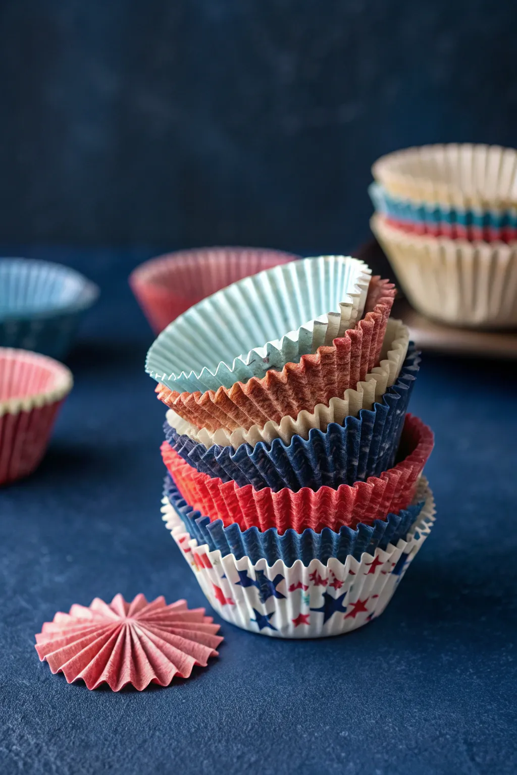 Transform simple cupcake liners into stunning fireworks art that pops with color and creativity.
