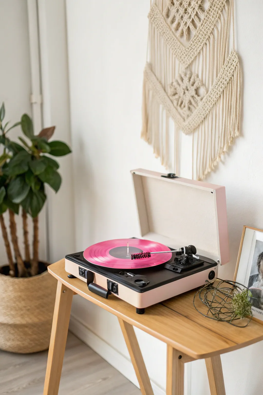 Spin back to the '80s with a neon twist! 🎶 #RetroVibes #ScandiBoho