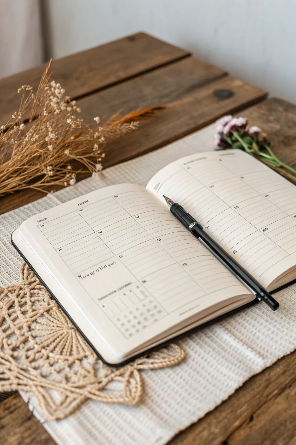 Embrace simplicity and track your habits with style. Every square filled is a step towards growth. 🌿📔 #MinimalistLiving #BohoAesthetic